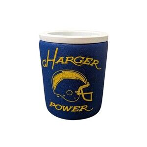 Vintage Rare Chargers Can Koozie Insulated Coozie Made In USA NFL